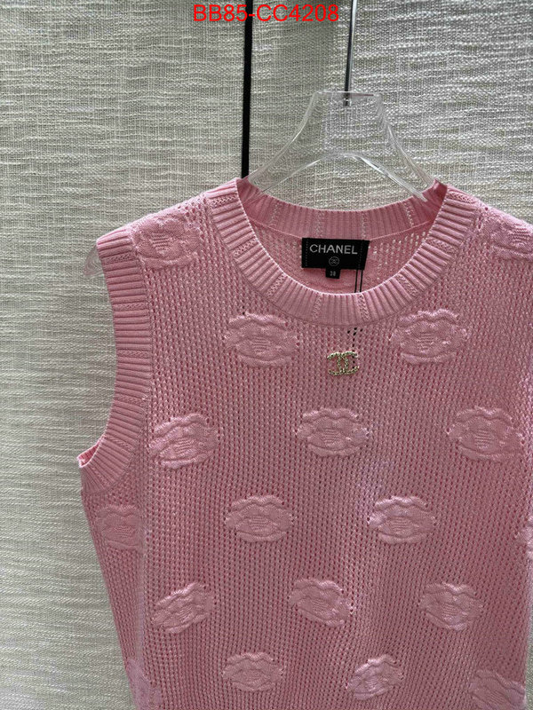 Clothing-Chanel top quality website ID: CC4208 $: 85USD