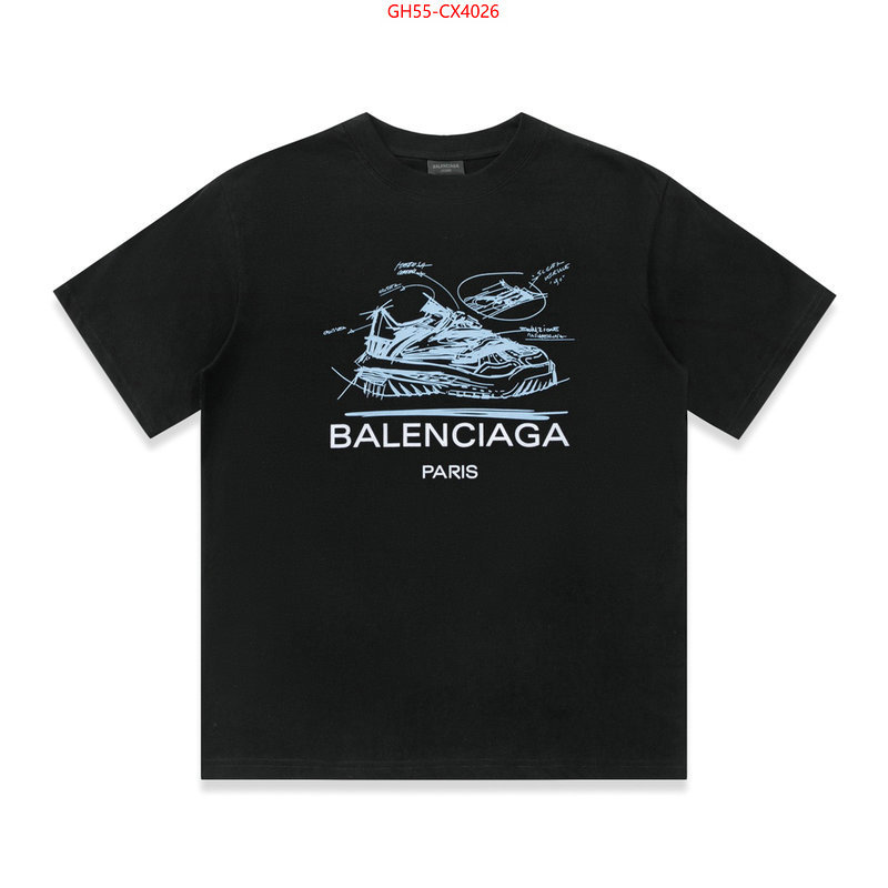 Clothing-Balenciaga wholesale 2024 replica ID: CX4026 $: 55USD