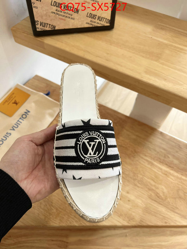 Women Shoes-LV luxury shop ID: SX5727 $: 75USD