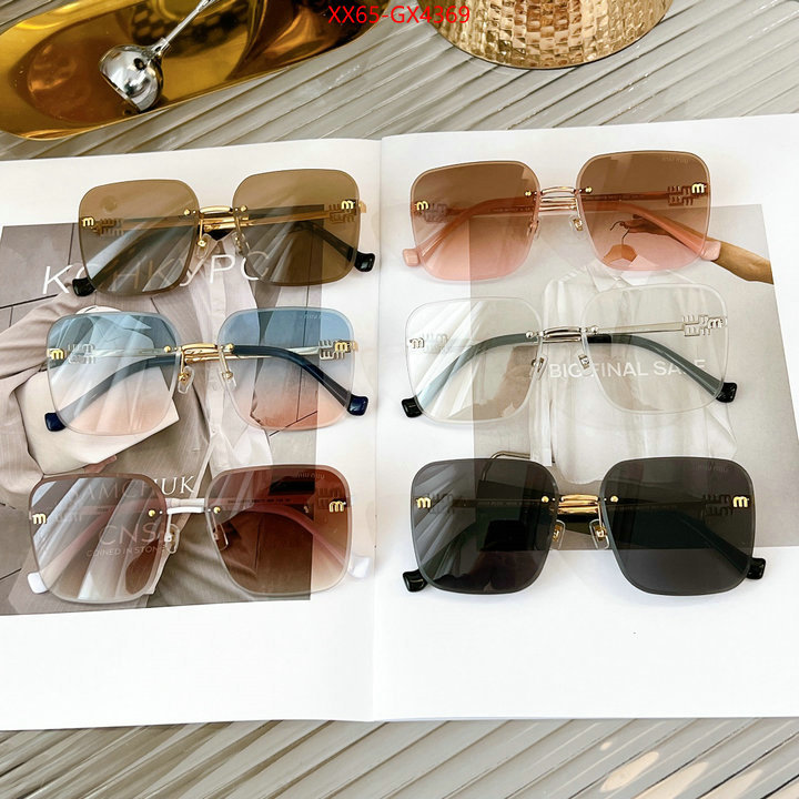 Glasses-Miu Miu where quality designer replica ID: GX4369 $: 65USD