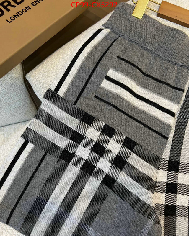 Clothing-Burberry the top ultimate knockoff ID: CX5292 $: 99USD