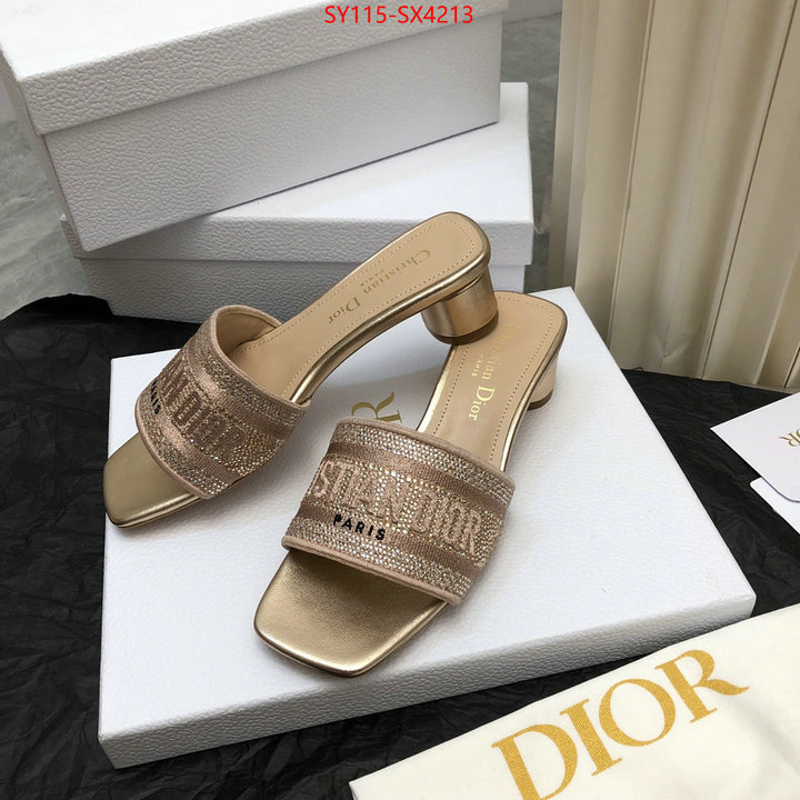 Women Shoes-Dior perfect quality ID: SX4213 $: 115USD