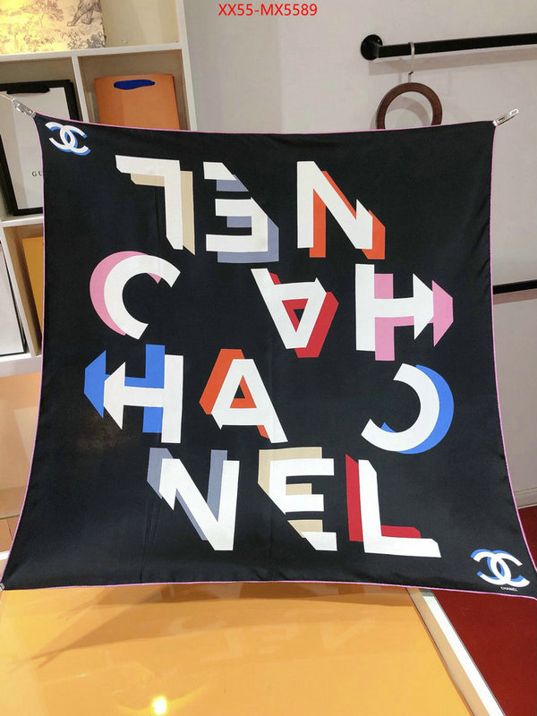 Scarf-Chanel what best replica sellers ID: MX5589 $: 55USD