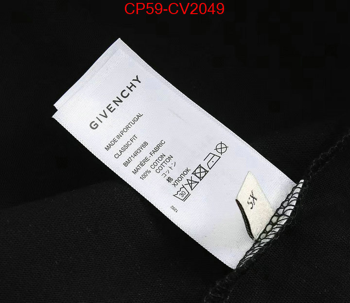 Clothing-Givenchy where should i buy to receive ID: CV2049 $: 59USD