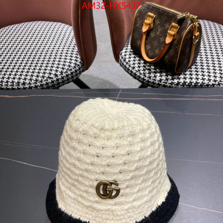 Cap(Hat)-Gucci replica 2024 perfect luxury ID: HX5437 $: 32USD