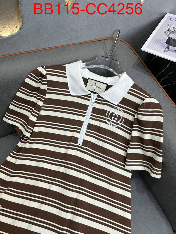 Clothing-Gucci 1:1 replica wholesale ID: CC4256 $: 115USD