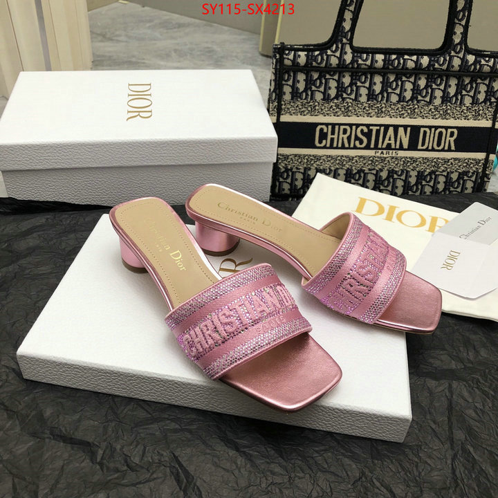 Women Shoes-Dior perfect quality ID: SX4213 $: 115USD