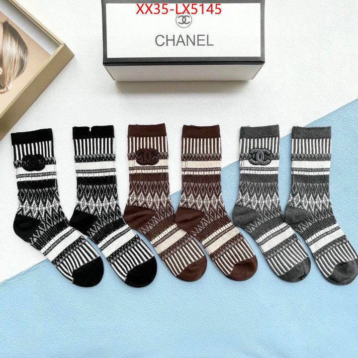 Sock-Chanel designer 7 star replica ID: LX5145 $: 35USD