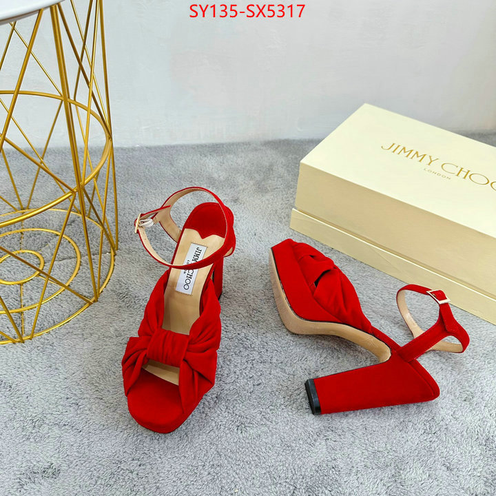 Women Shoes-Jimmy Choo knockoff ID: SX5317 $: 135USD