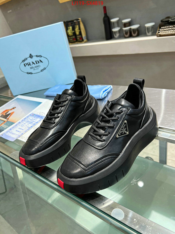 Men shoes-Prada best quality fake ID: SX4819 $: 119USD