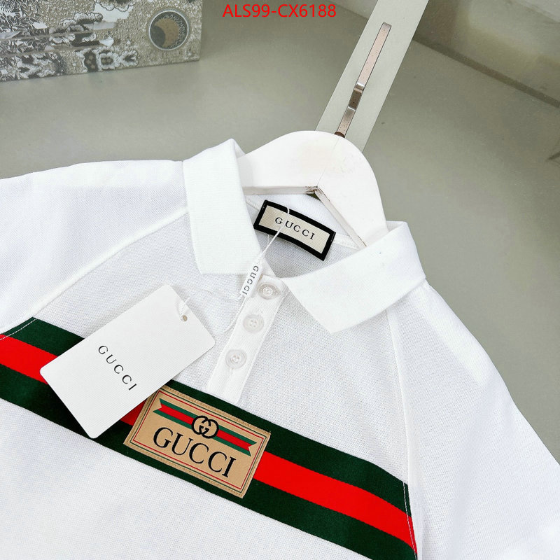 Kids clothing-Gucci mirror quality ID: CX6188 $: 99USD