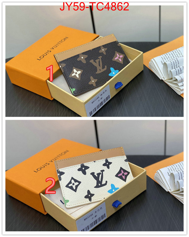 LV Bags(TOP)-Wallet replica 1:1 high quality ID: TC4862 $: 59USD,