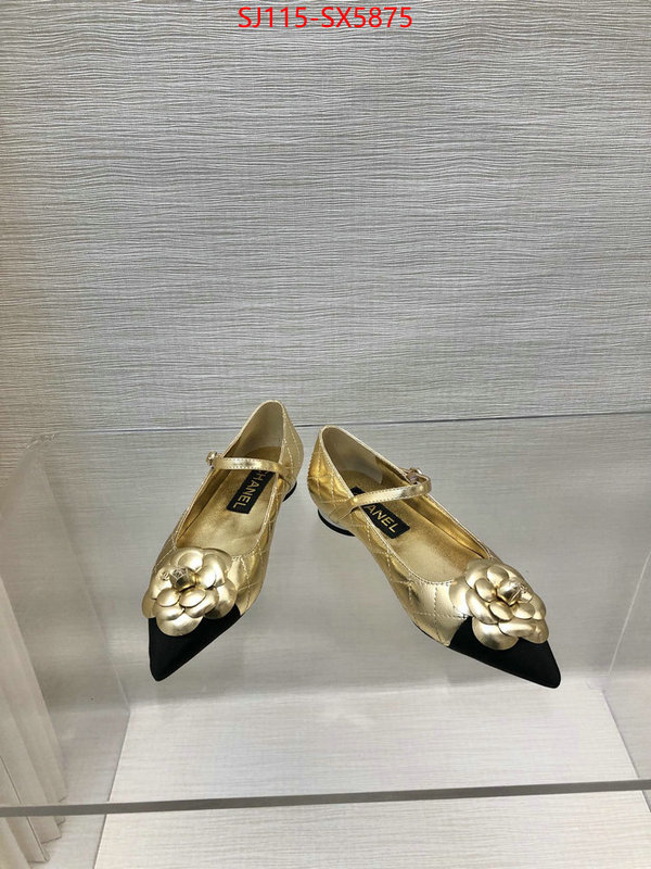 Women Shoes-Chanel aaaaa quality replica ID: SX5875 $: 115USD