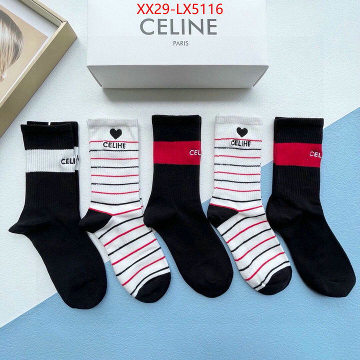 Sock-CELINE customize best quality replica ID: LX5116 $: 29USD