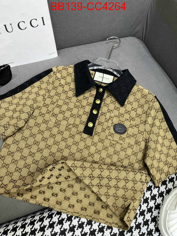 Clothing-Gucci designer 7 star replica ID: CC4264 $: 139USD