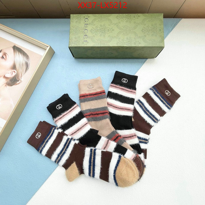 Sock-Gucci customize best quality replica ID: LX5212 $: 37USD