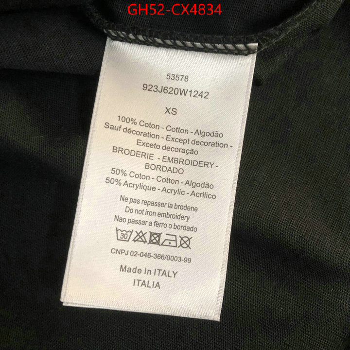 Clothing-Dior buy ID: CX4834 $: 52USD