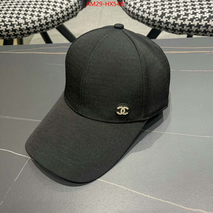 Cap (Hat)-Chanel replica for cheap ID: HX5401 $: 29USD