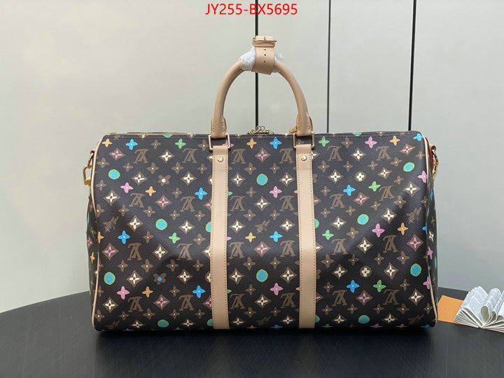 LV Bags(TOP)-Keepall BandouliRe 45-50- replica 2024 perfect luxury ID: BX5695 $: 255USD,