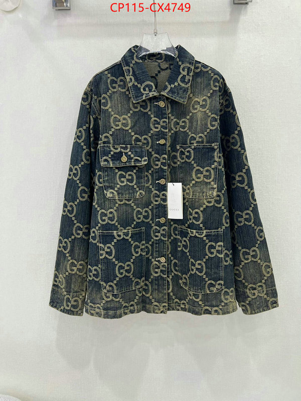 Clothing-Gucci sell online ID: CX4749 $: 115USD