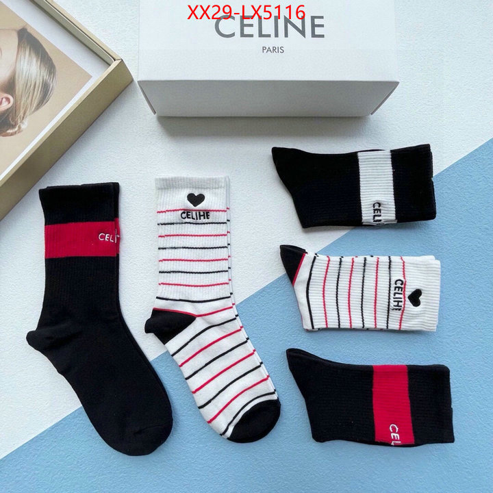 Sock-CELINE customize best quality replica ID: LX5116 $: 29USD