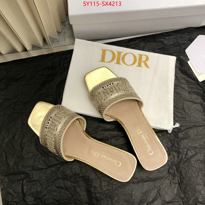 Women Shoes-Dior perfect quality ID: SX4213 $: 115USD