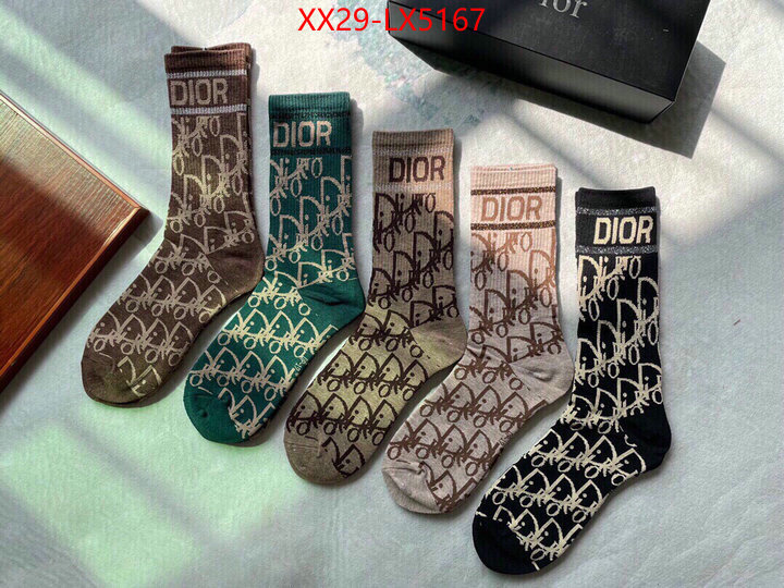 Sock-Dior good quality replica ID: LX5167 $: 29USD