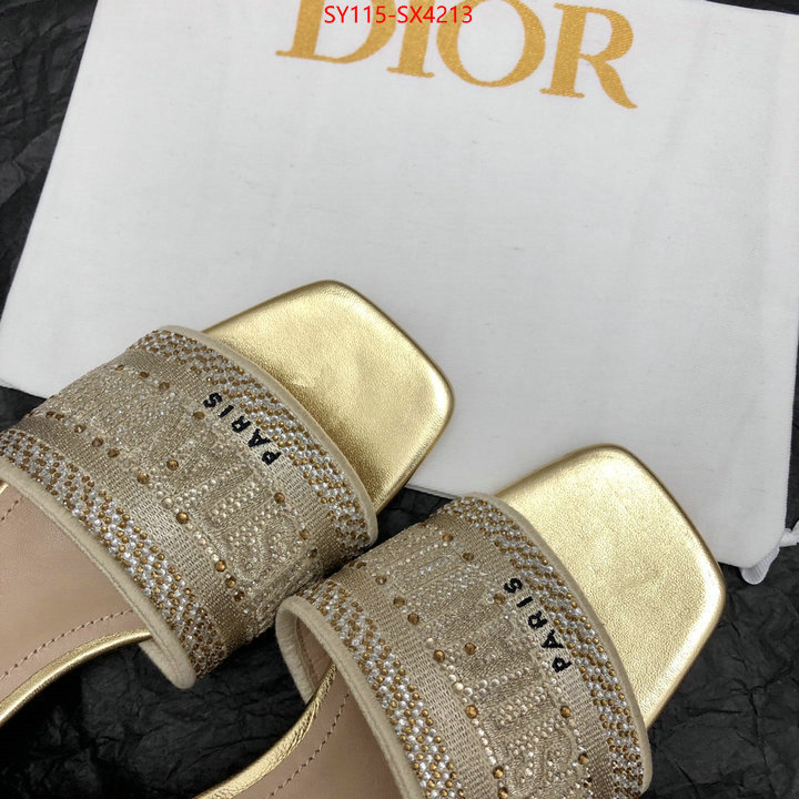 Women Shoes-Dior perfect quality ID: SX4213 $: 115USD