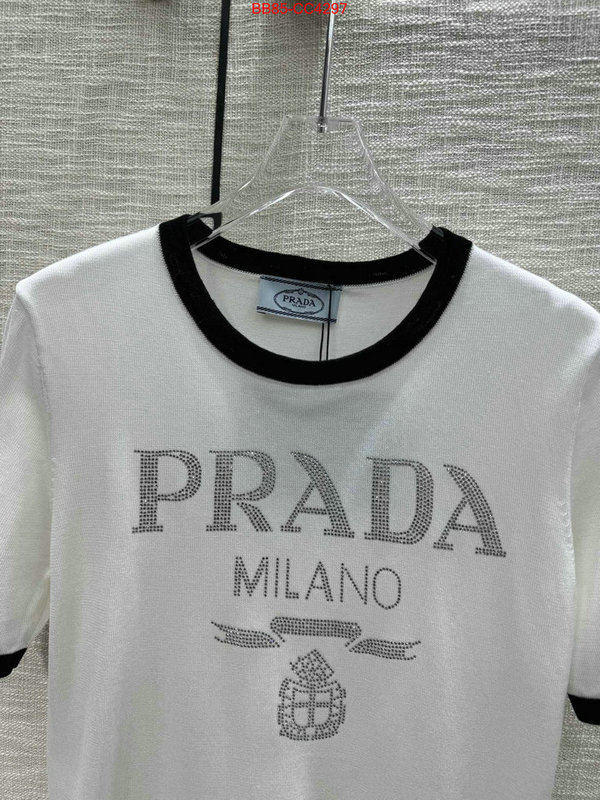 Clothing-Prada the best designer ID: CC4297 $: 85USD