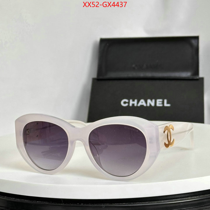 Glasses-Chanel cheap replica ID: GX4437 $: 52USD