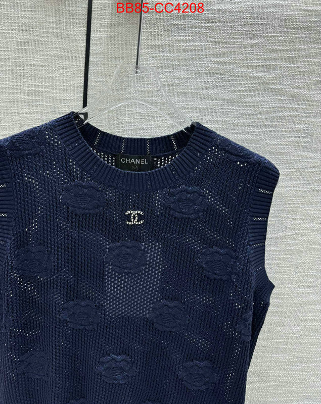 Clothing-Chanel top quality website ID: CC4208 $: 85USD