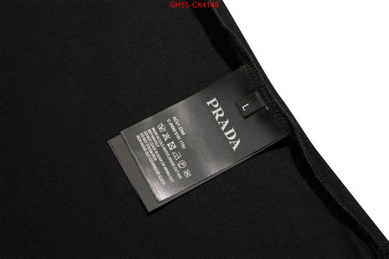 Clothing-Prada best designer replica ID: CX4148 $: 55USD