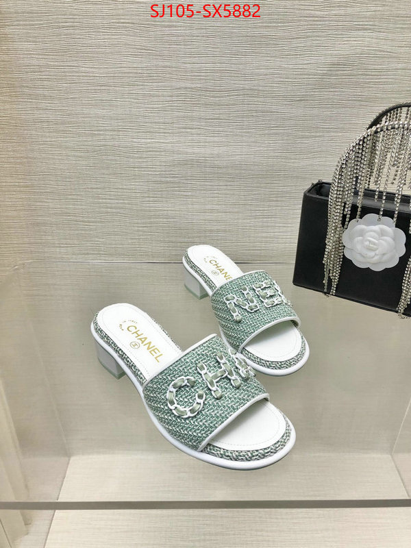 Women Shoes-Chanel customize best quality replica ID: SX5882 $: 105USD