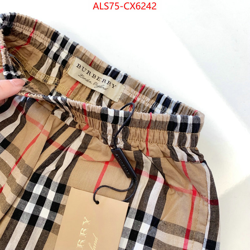 Kids clothing-Burberry replica 1:1 high quality ID: CX6242 $: 75USD