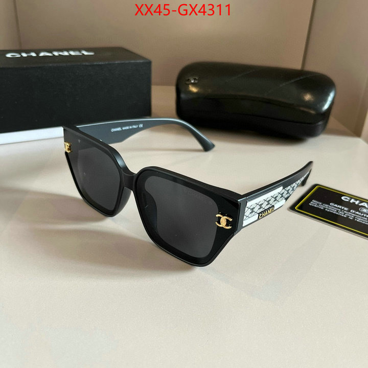 Glasses-Chanel best luxury replica ID: GX4311 $: 45USD