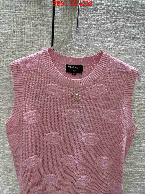 Clothing-Chanel top quality website ID: CC4208 $: 85USD