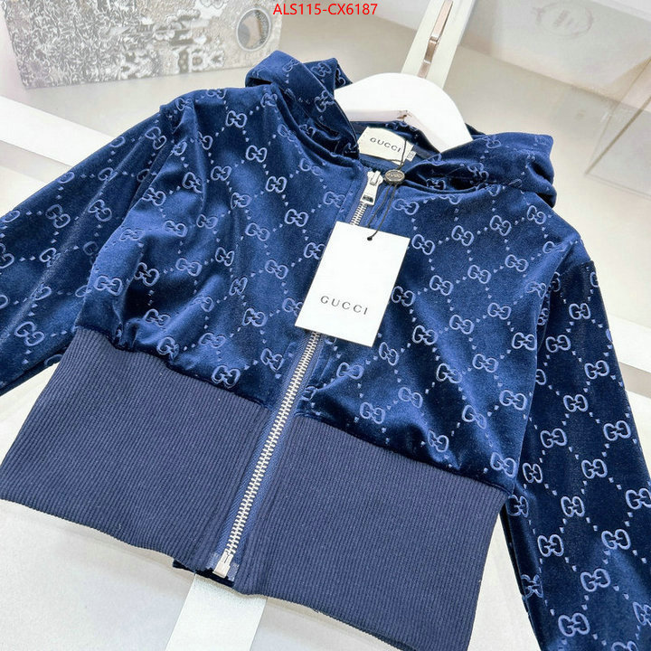 Kids clothing-Gucci replica 1:1 high quality ID: CX6187 $: 115USD