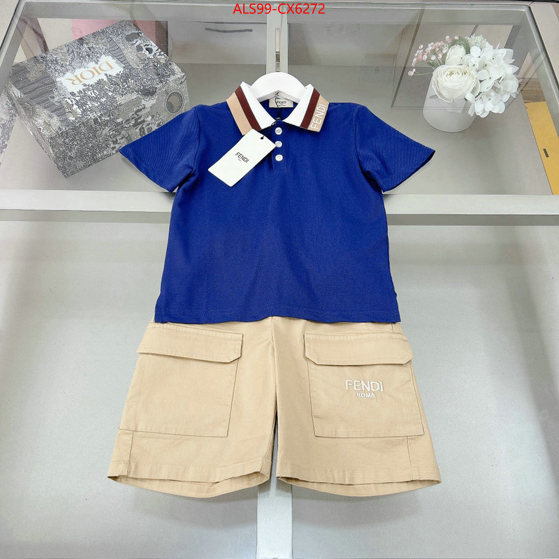 Kids clothing-Fendi top 1:1 replica ID: CX6272 $: 99USD
