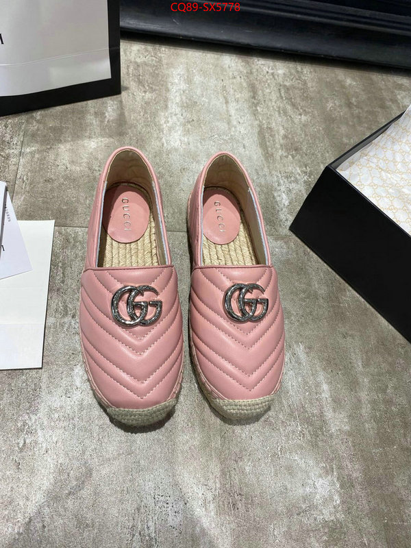 Women Shoes-Gucci cheap online best designer ID: SX5778 $: 89USD