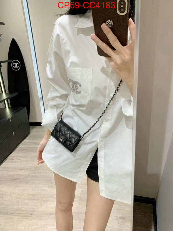 Clothing-Chanel 2024 replica wholesale cheap sales online ID: CC4183 $: 69USD
