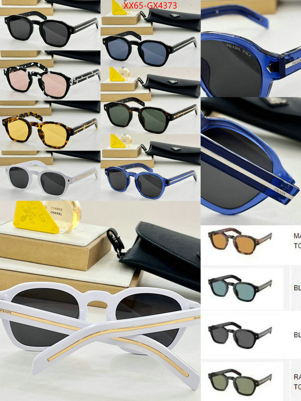 Glasses-Prada shop cheap high quality 1:1 replica ID: GX4373 $: 65USD