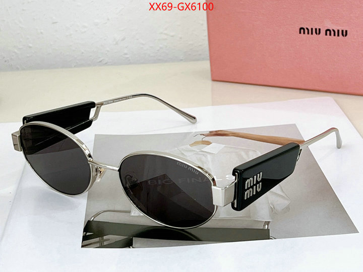 Glasses-Miu Miu best knockoff ID: GX6100 $: 69USD