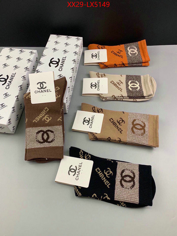 Sock-Chanel wholesale ID: LX5149 $: 29USD