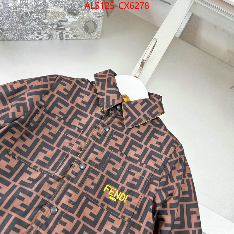 Kids clothing-Fendi sale ID: CX6278 $: 125USD