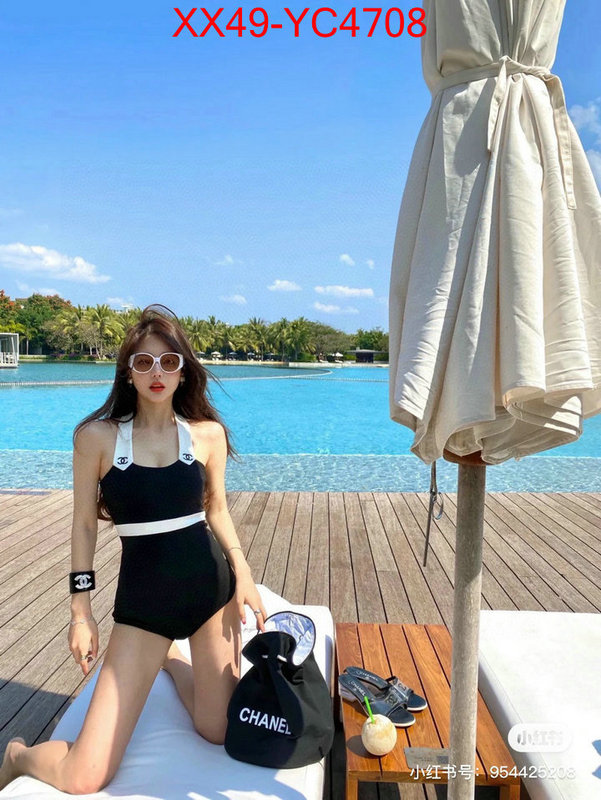 Swimsuit-Chanel replica for cheap ID: YC4708 $: 49USD