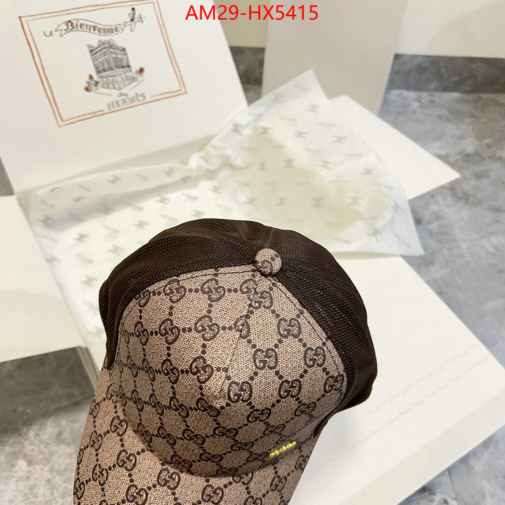 Cap(Hat)-Gucci replica 2024 perfect luxury ID: HX5415 $: 29USD