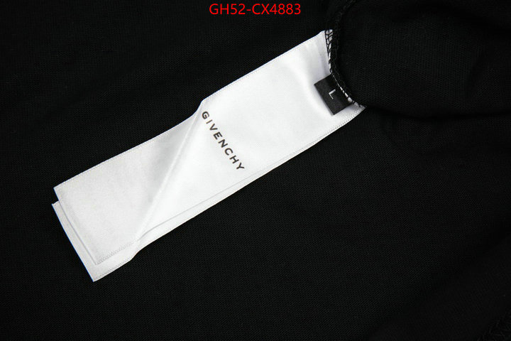 Clothing-Givenchy for sale online ID: CX4883 $: 52USD