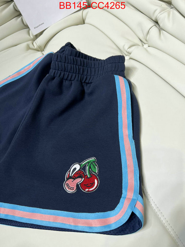 Clothing-Gucci the online shopping ID: CC4265 $: 145USD