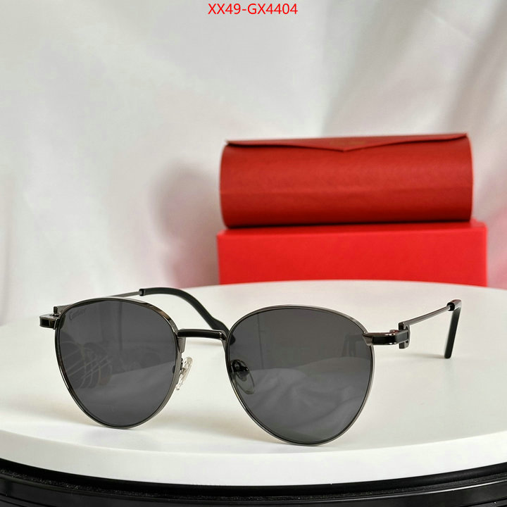 Glasses-Cartier best quality fake ID: GX4404 $: 49USD