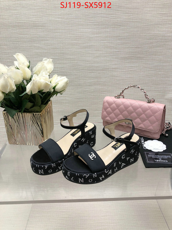 Women Shoes-Chanel designer wholesale replica ID: SX5912 $: 119USD